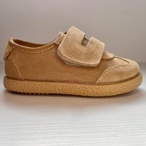 Deportiva velcro serraje Tokolate