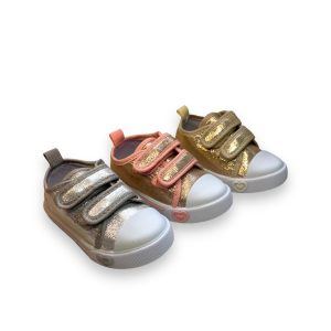 Zapatillas lona con brillo