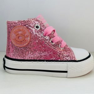 Zapatillas altas glitter Conguitos